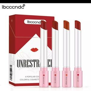 Marlboro cigarette pack inspired lipstick set